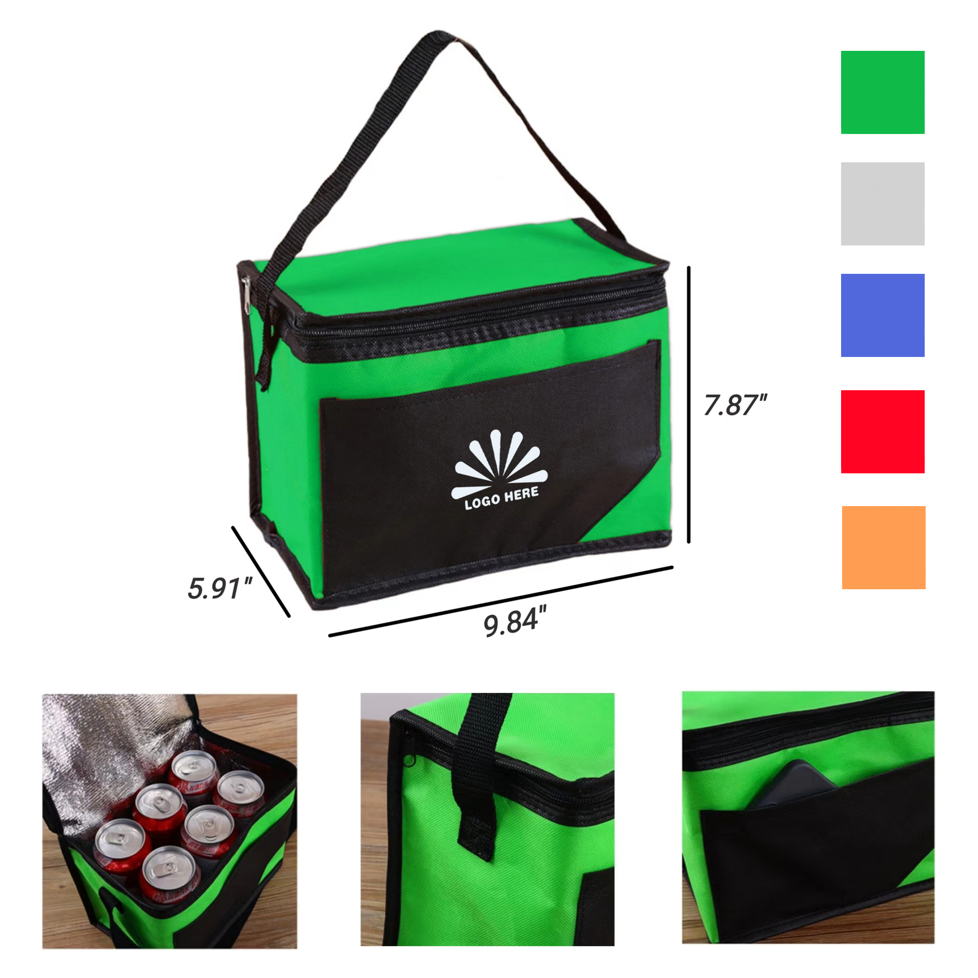 Insulated Lunch Cooler Bag 2