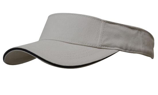Brushed Heavy Cotton Visor || 4230