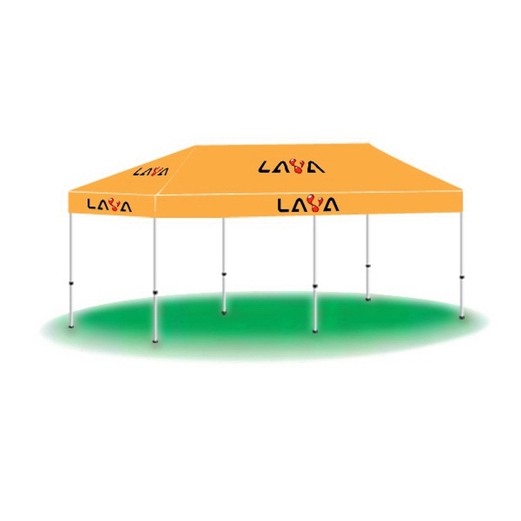 10ftx20ft Custom Printed Tent Canopy-2 Color