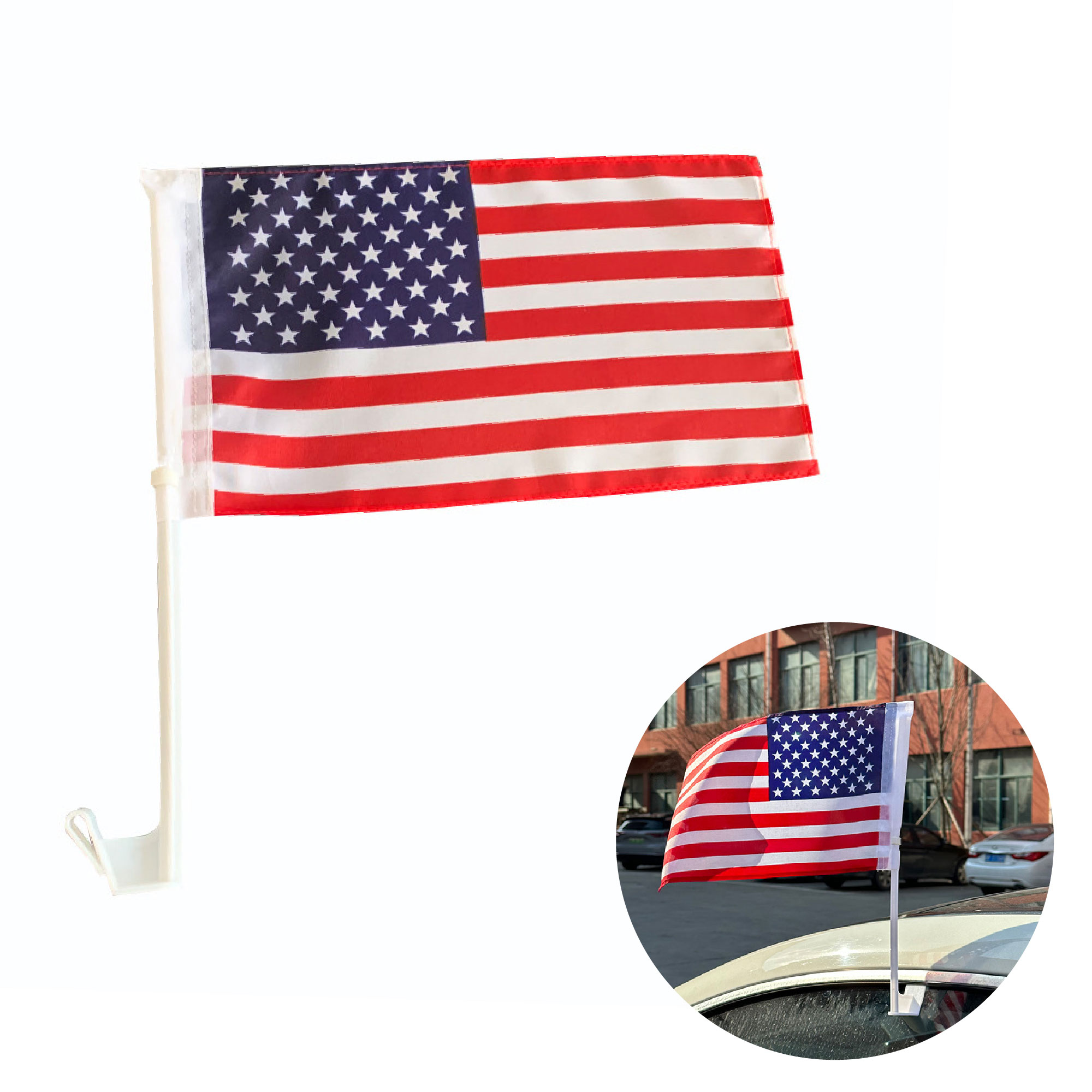 National Car Window Flag 2