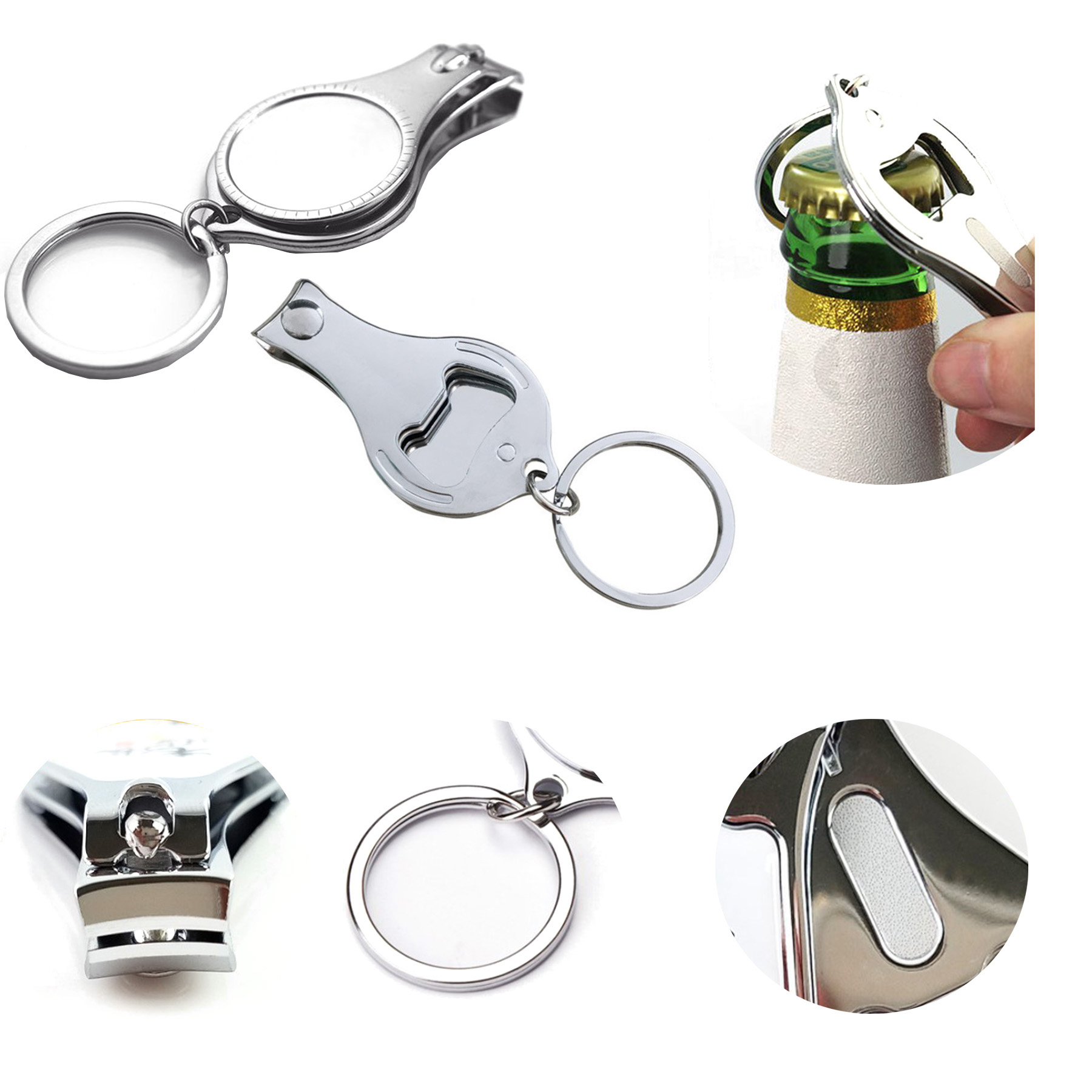 Nail Clipper With Bottle Opener 2