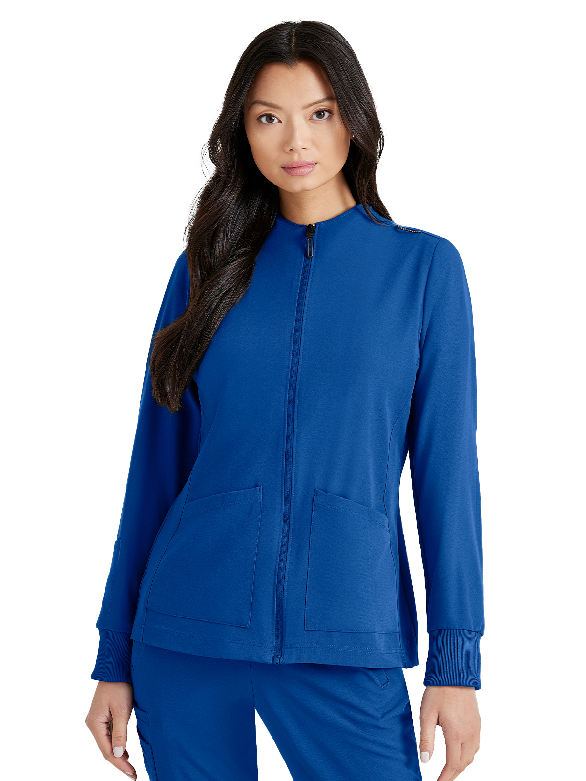 Barco Unify - Women's Three-Pocket Zip-Up Team Warm-Up Scrub Jacket 17