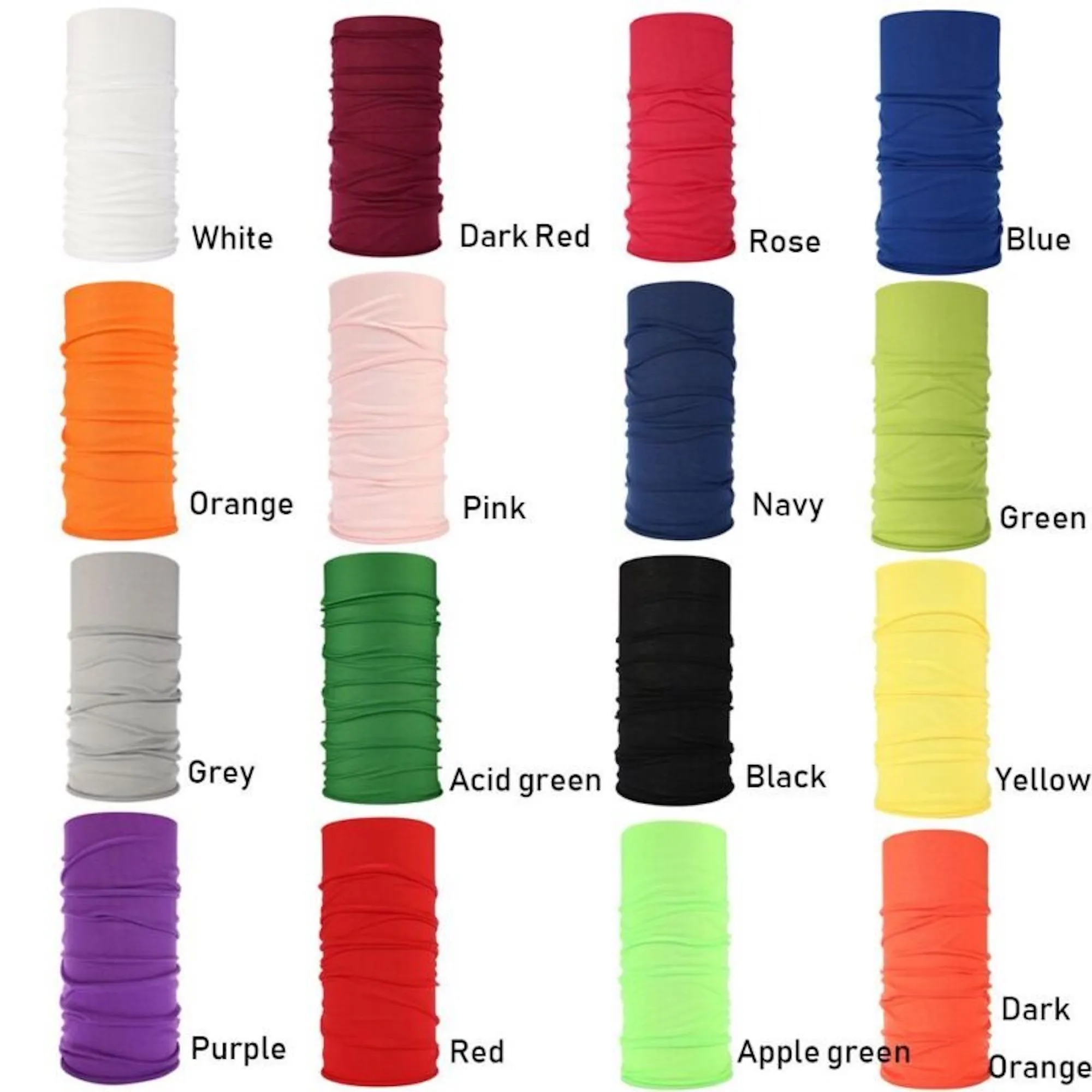 Microfiber Neck Tube Bandana s scarf 13
