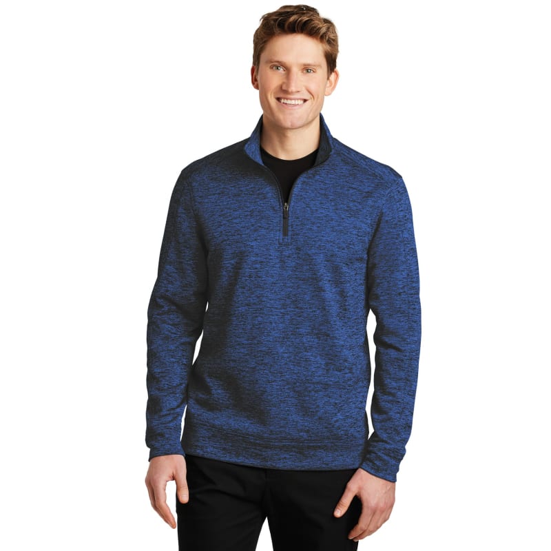 Sport-Tek PosiCharge Electric Heather Fleece 1/4-Zip Pullover. 11