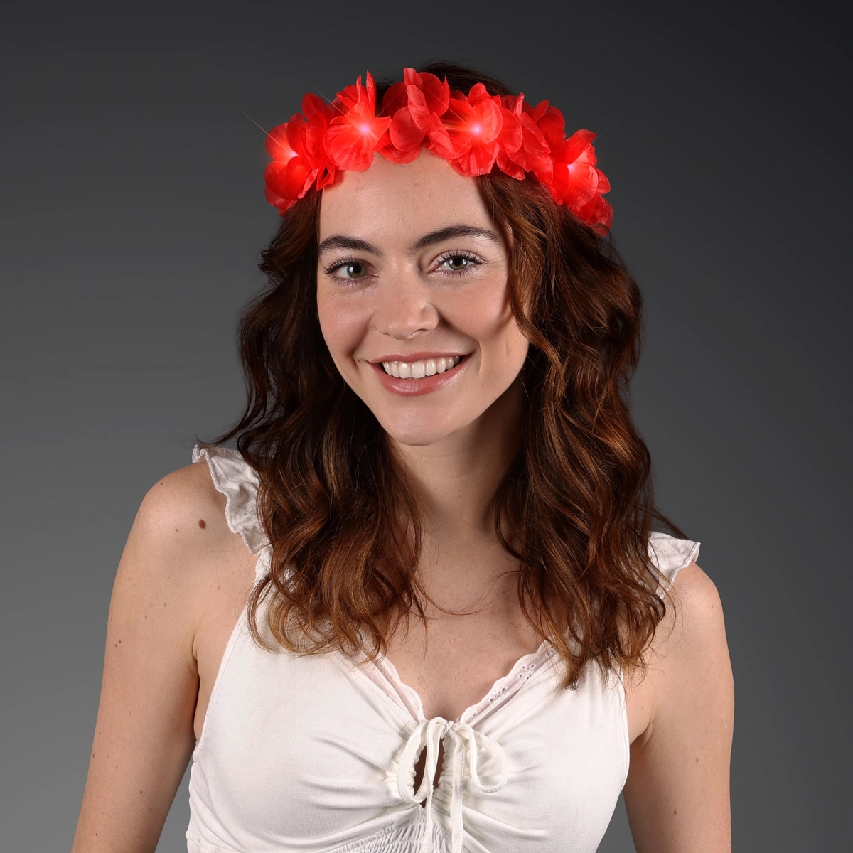 LED Value Flower Crowns, Lei Headband 2
