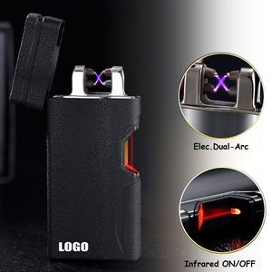 Electric Arc Lighter With Love Message Shadow And USB Charging 41