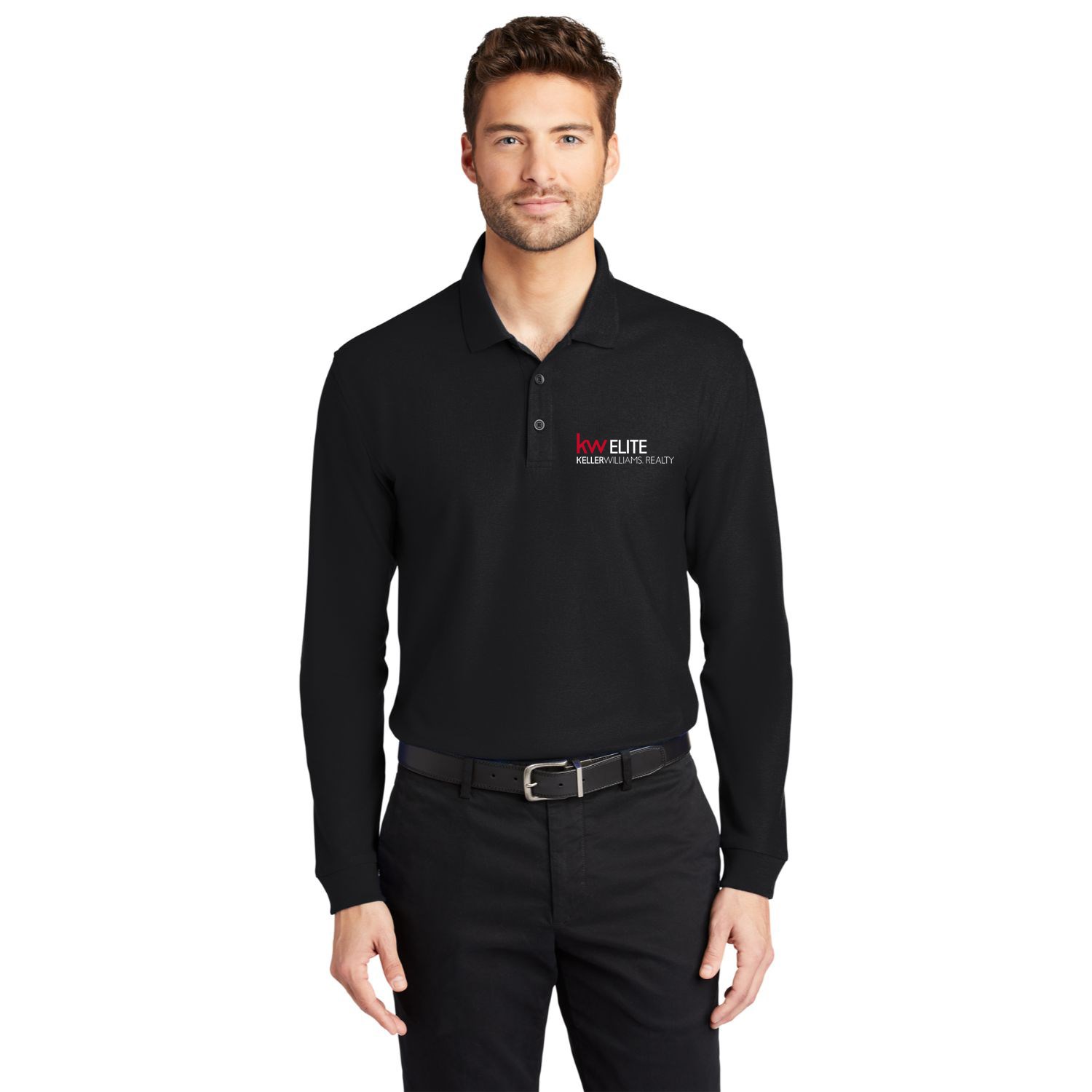 Port Authority® Long Sleeve Core Classic Pique Polo 2