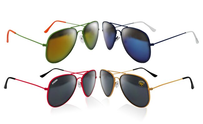 Pantone Matched Metal Aviators