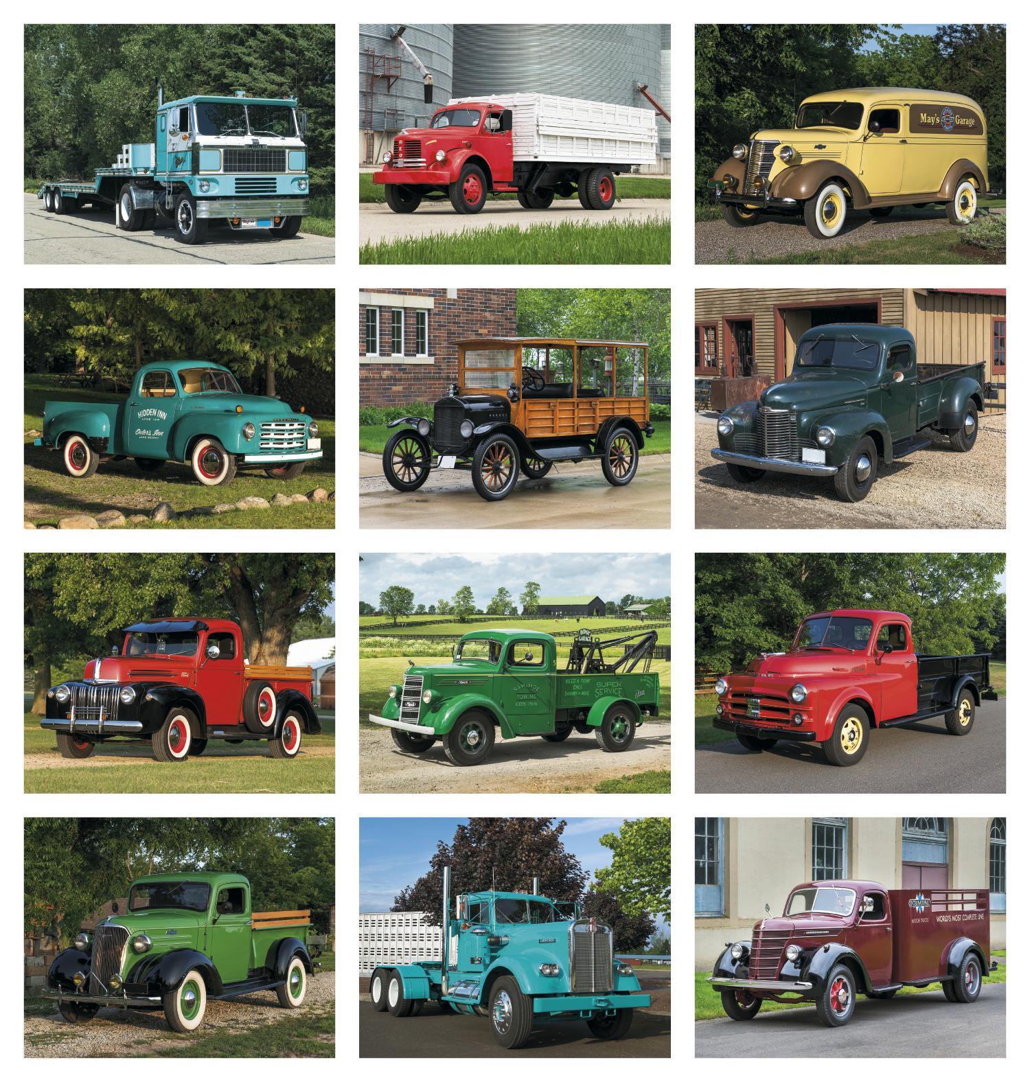 Good Value™ Treasured Trucks - Spiral Calendar 18