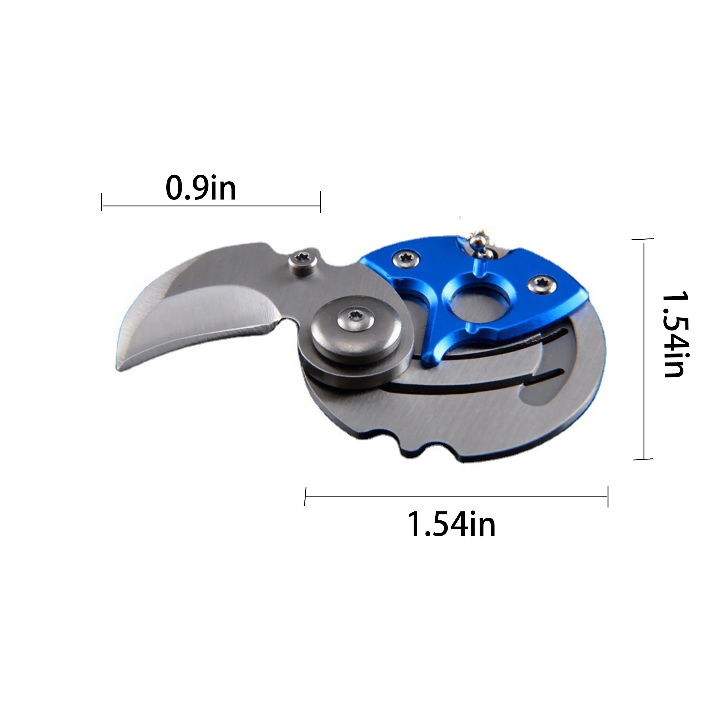 Stainless Steel Mini Outdoor Folding Knife 3