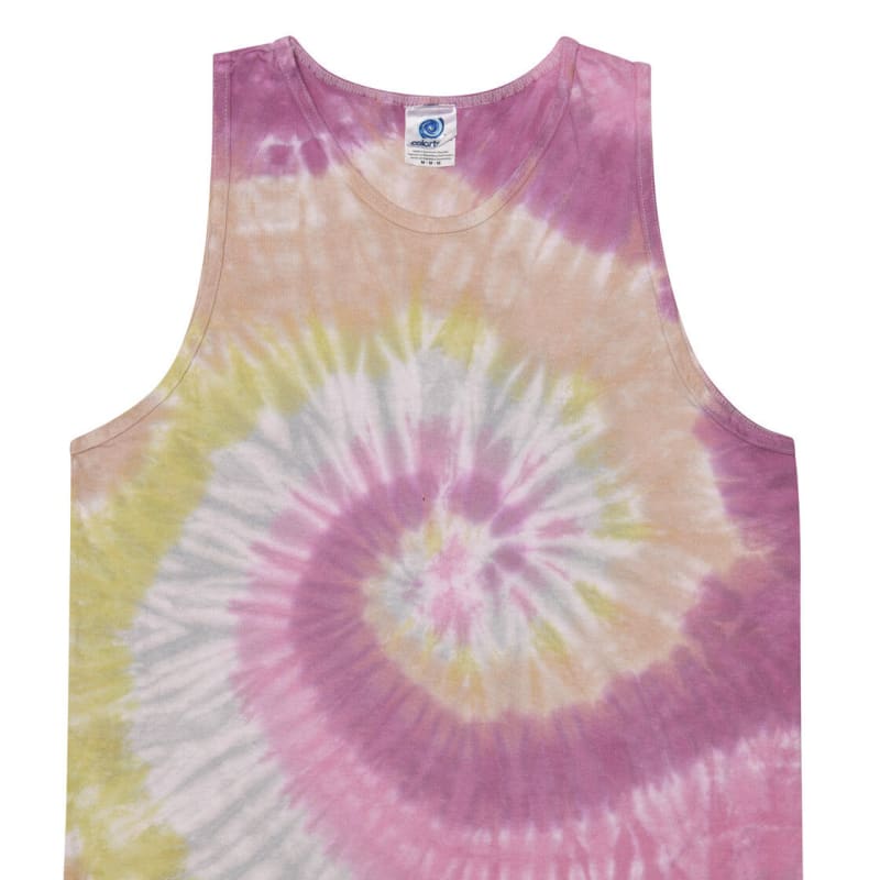 Tie-Dye Adult 5.4 Oz. 100% Cotton Tank Top 2