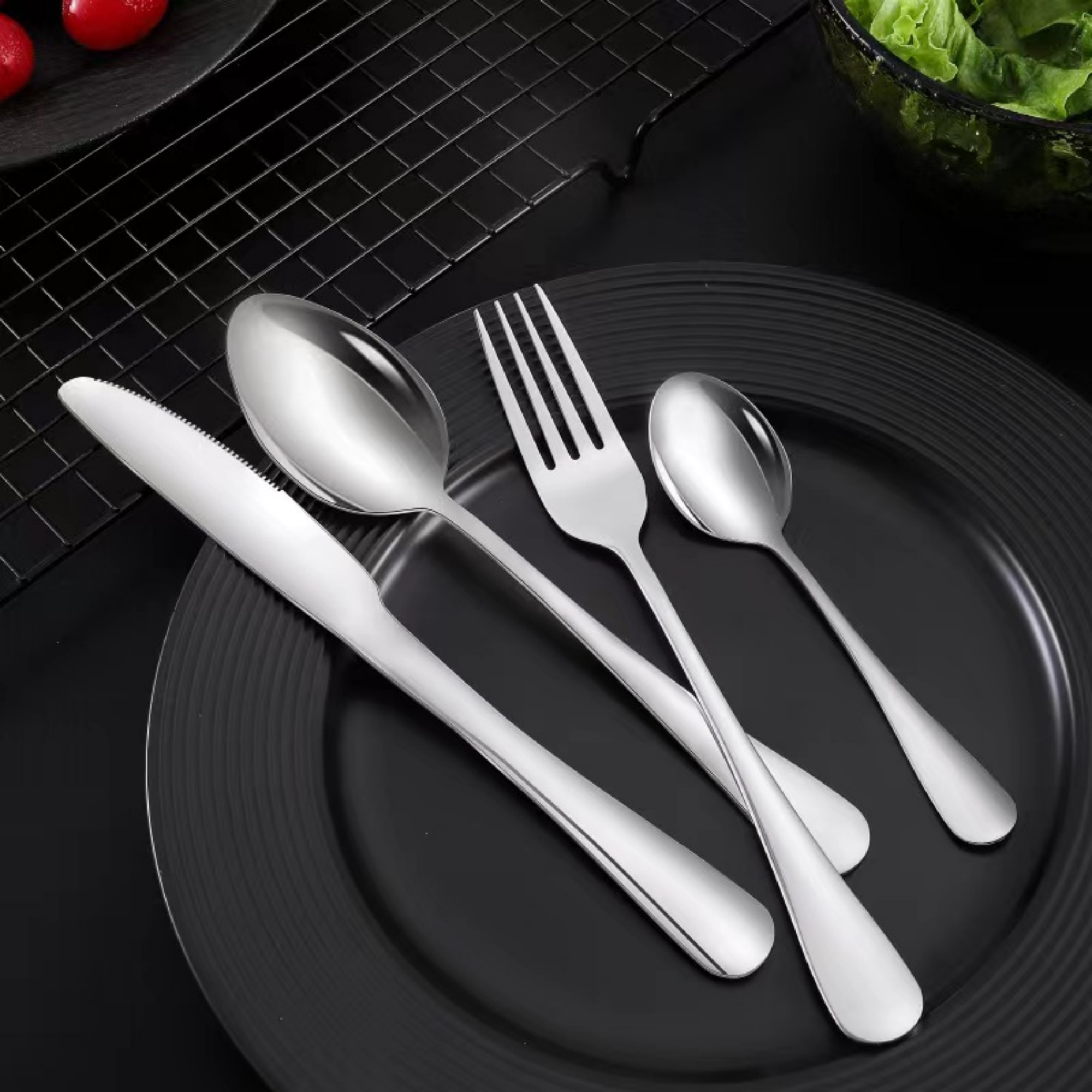 Basics Stainless Steel Dinner Spoon 2