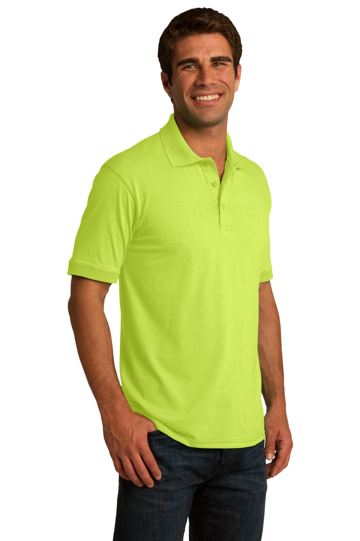 Port & Co Core Blend Jersey Knit Polo. KP55 120