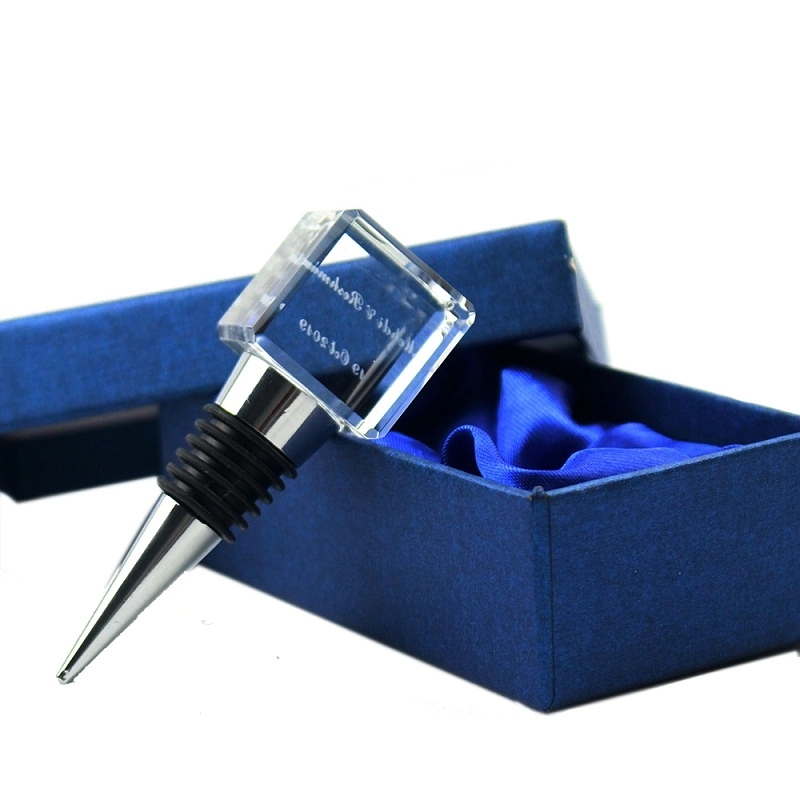 3d Laser Engraved Square Wine Stopper 6