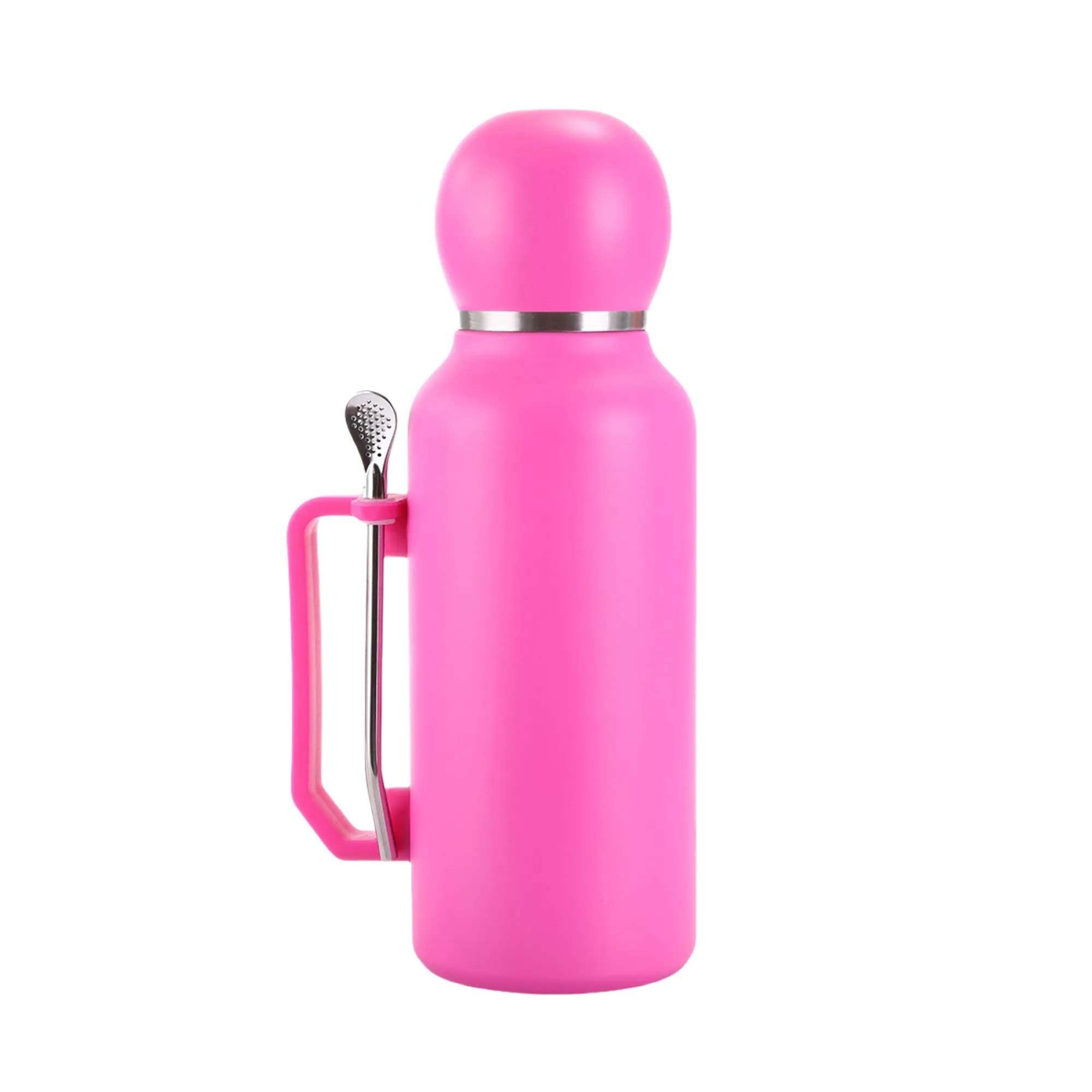 43oz 304 Stainless Steel Insulated Cup With Straw & Spoon 9