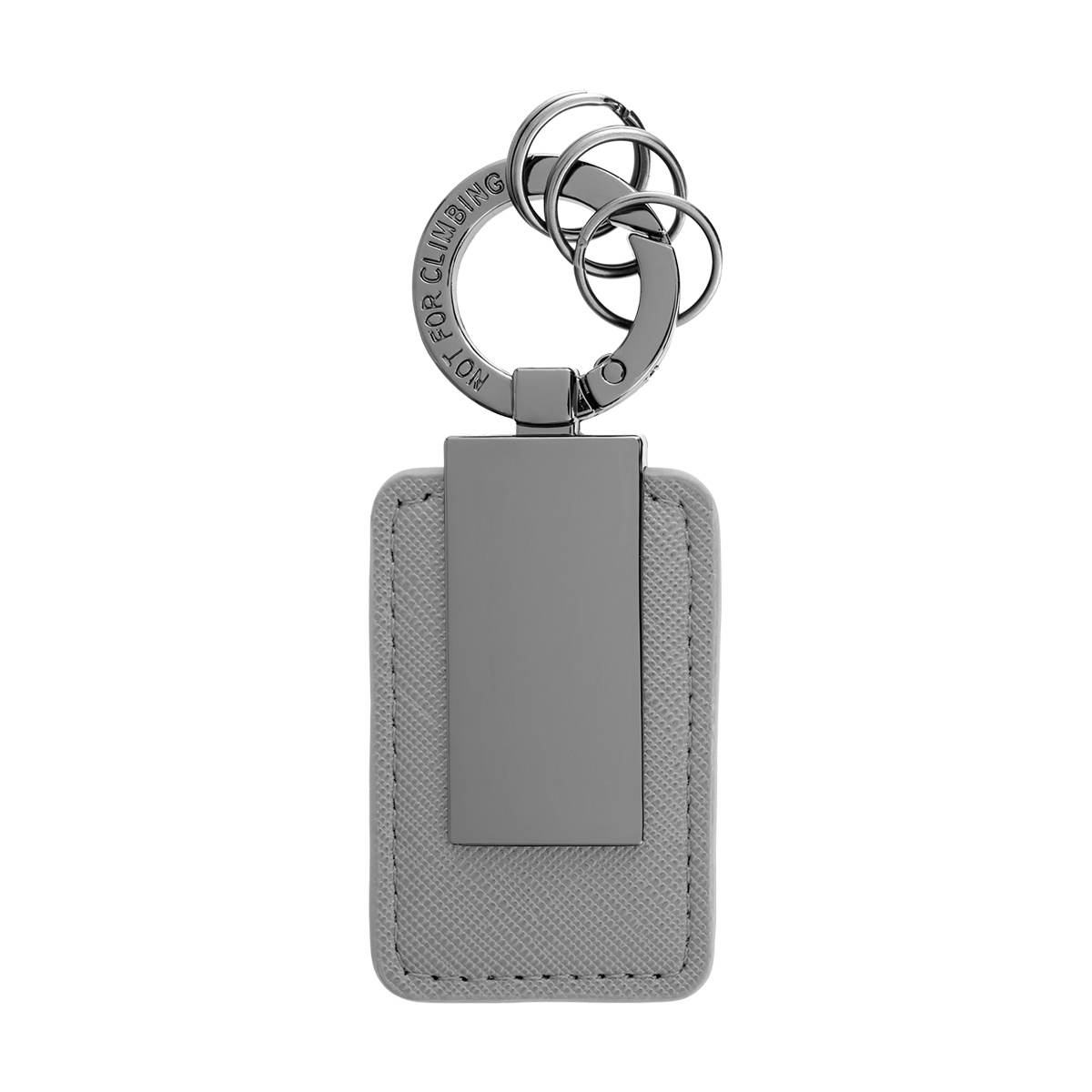 Leatherette Carabiner Clip Key Tag 11
