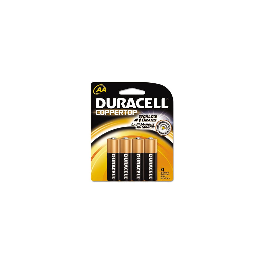 Duracell Coppertop Batteries - AA 4 Pack 2