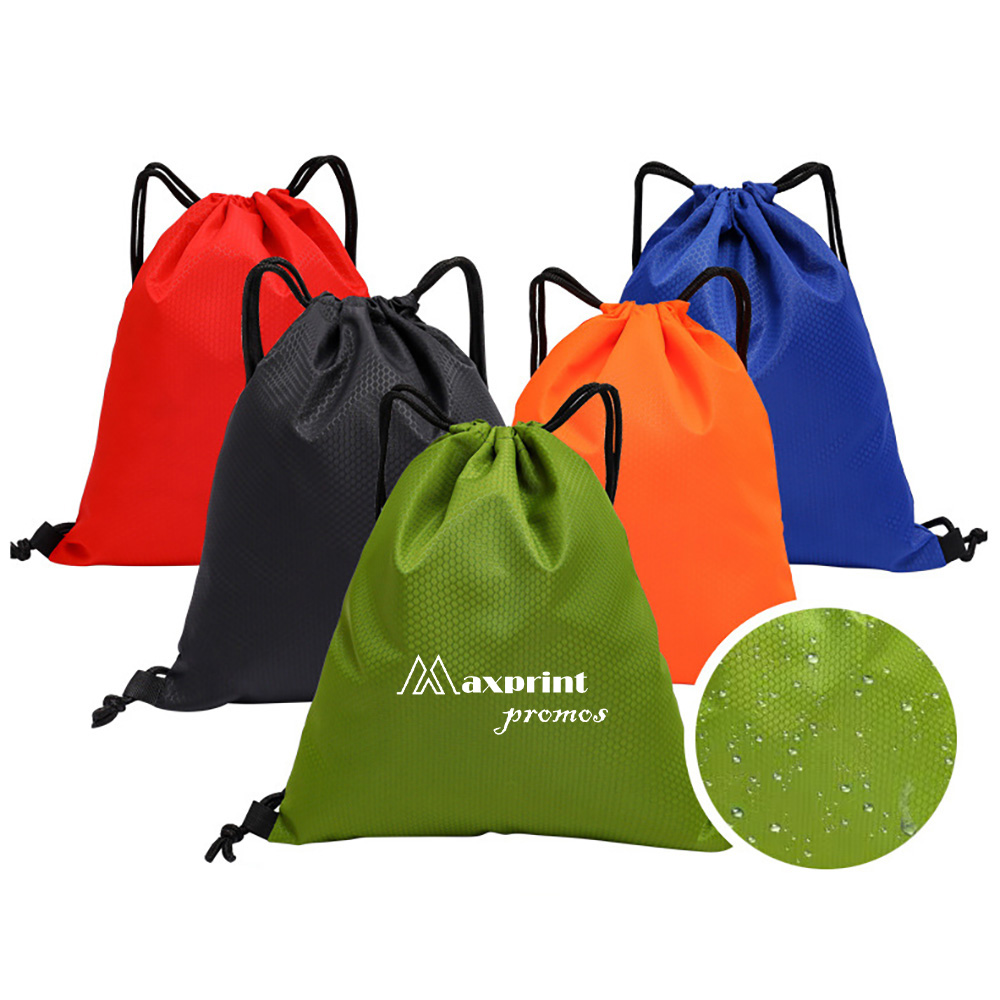 Oxford Drawstring Backpack Bag 3