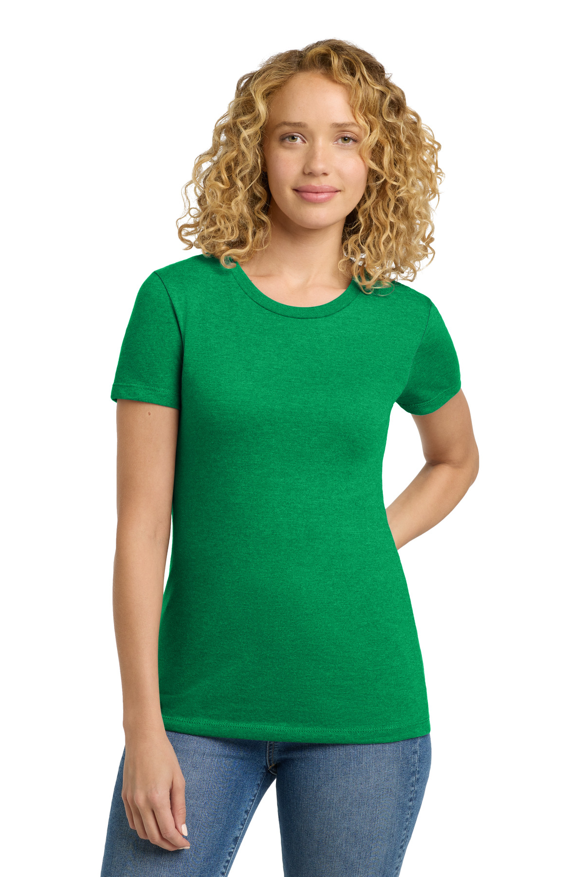 Next Level Apparel Women's CVC Tee. NL6610 163