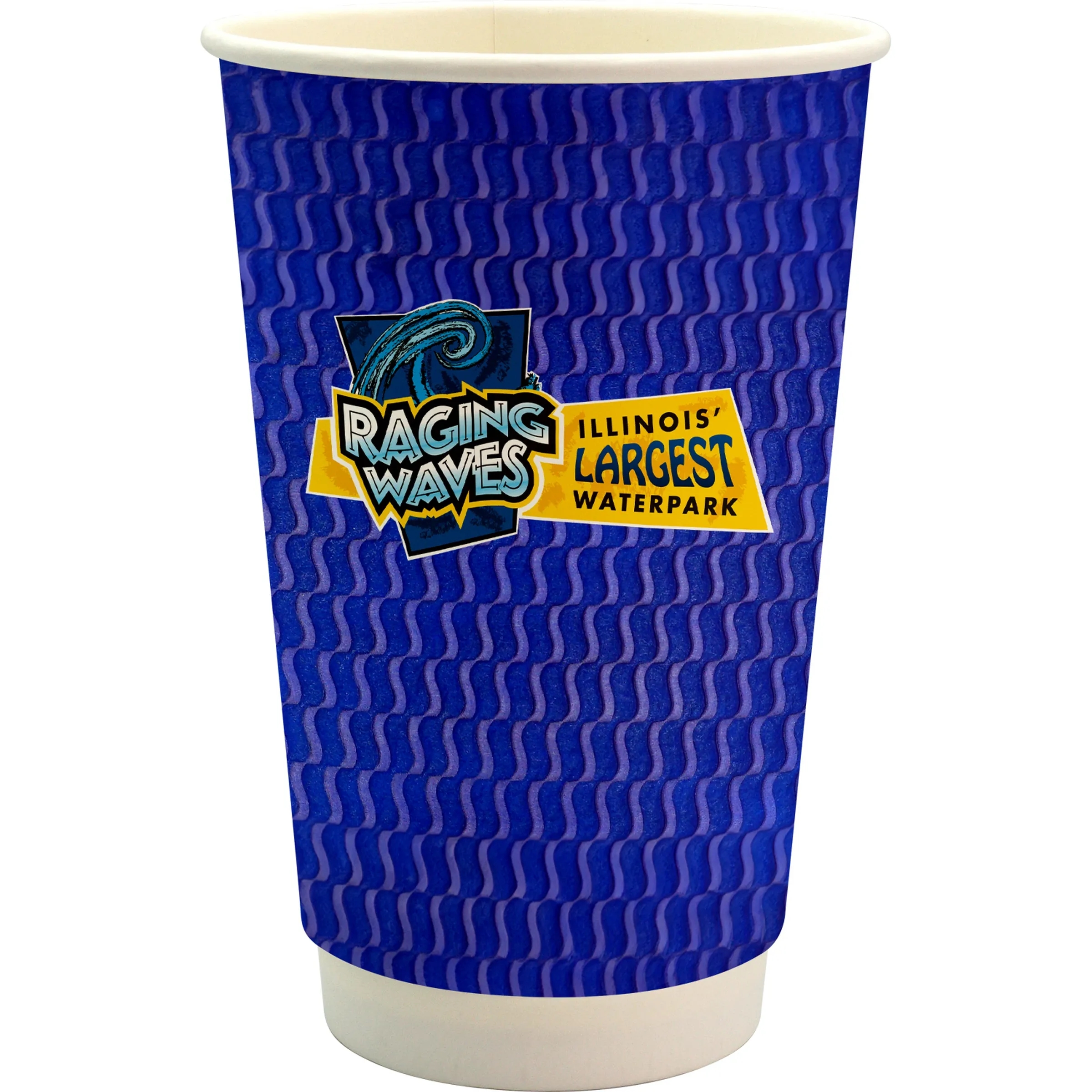 16 oz. Full Color Wave Paper Cup 8