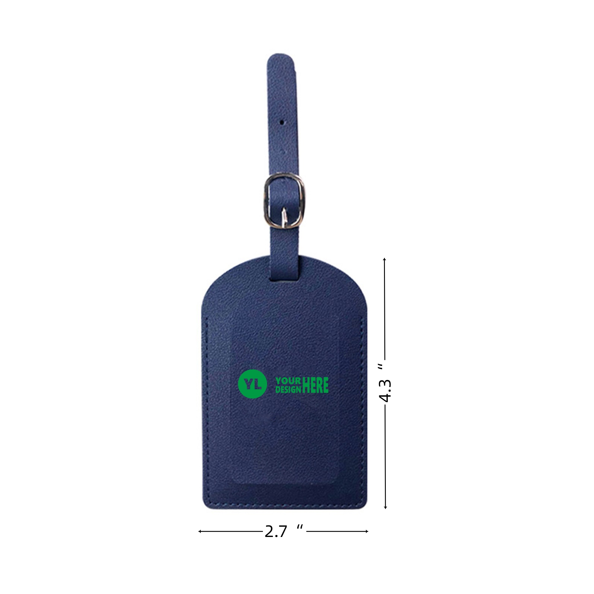 PU Leather Luggage Tag 3