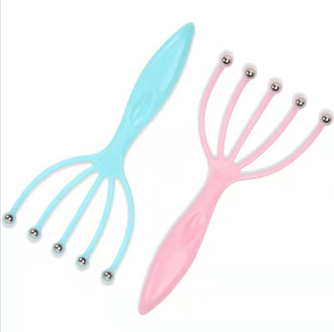 Handy Scalp Massagers with Small Steel Beads 3