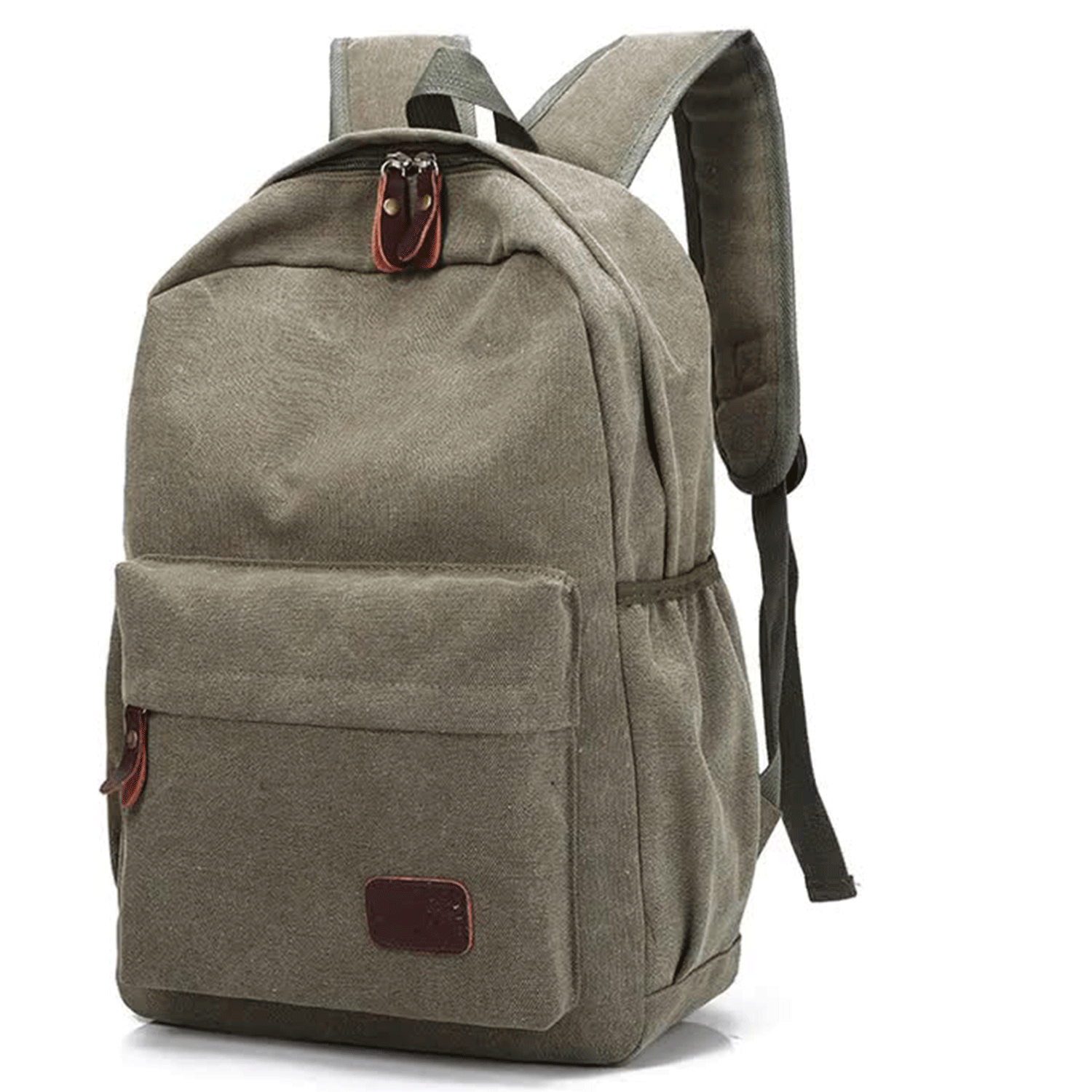 Oxford Canvas Travel Hiking Vintage Retro Style Backpack 7