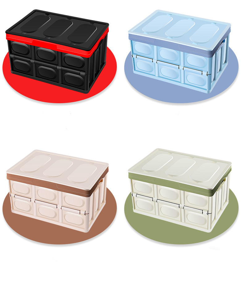 30L Collapsible Storage Bins with Lids 3