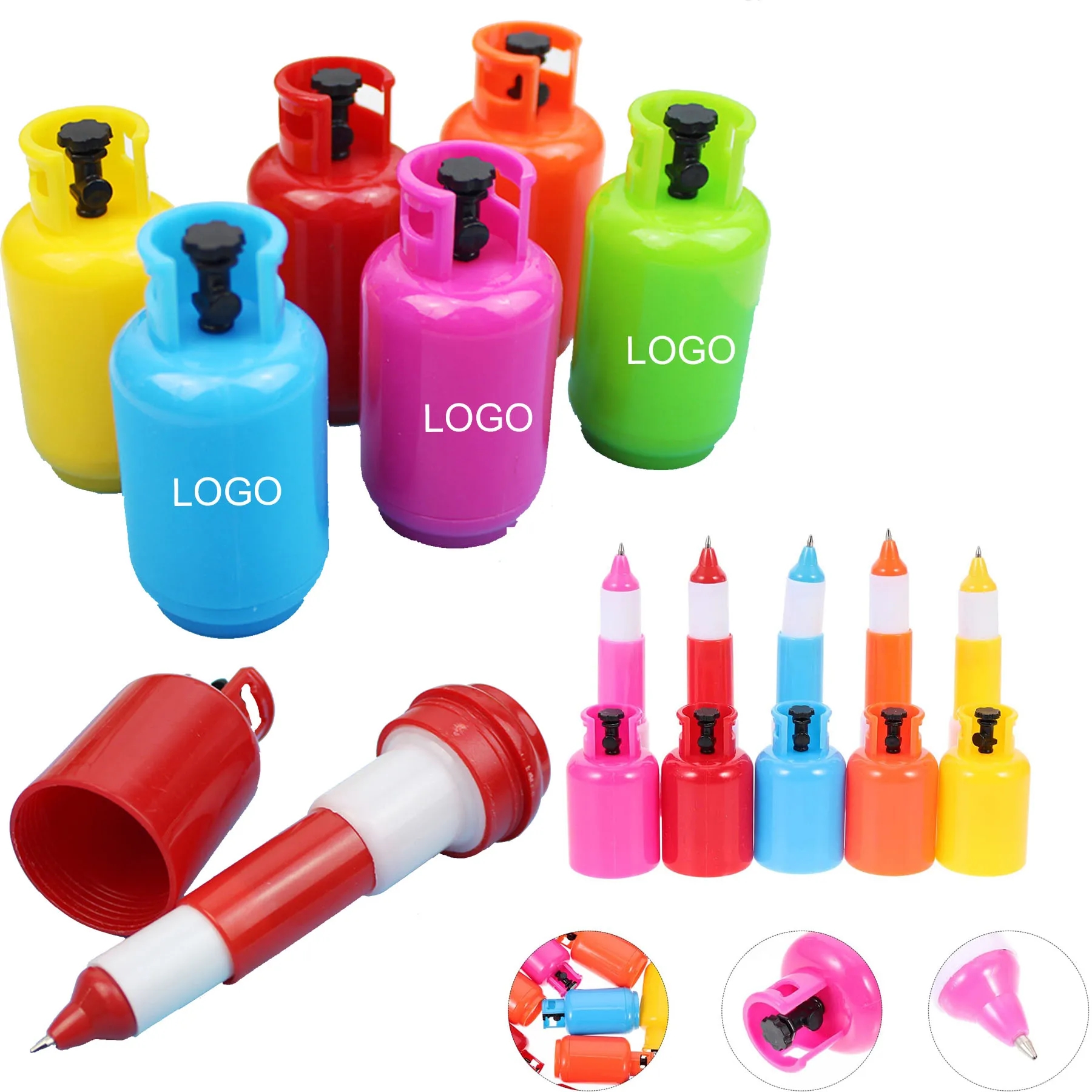 Creative Plastic Gas Tank Retractable Ballpoint Pen 5