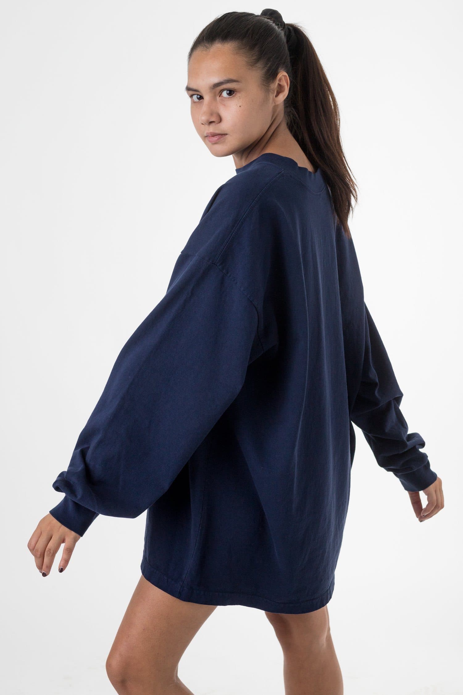 L/S MOCK NECK SHIRT 7.5OZ 11