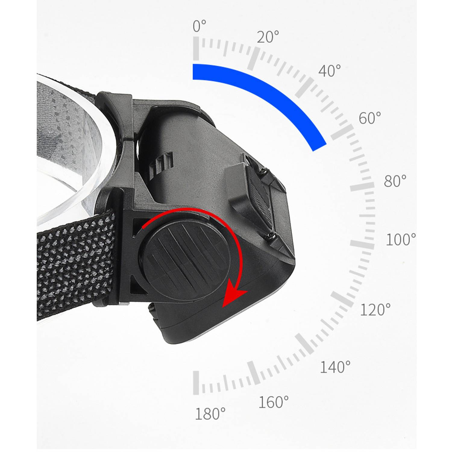 Type-c Rechargeable Inductive Control Headlight 10