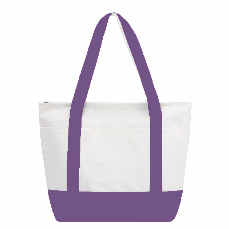Cotton Canvas Shoulder Bag 7