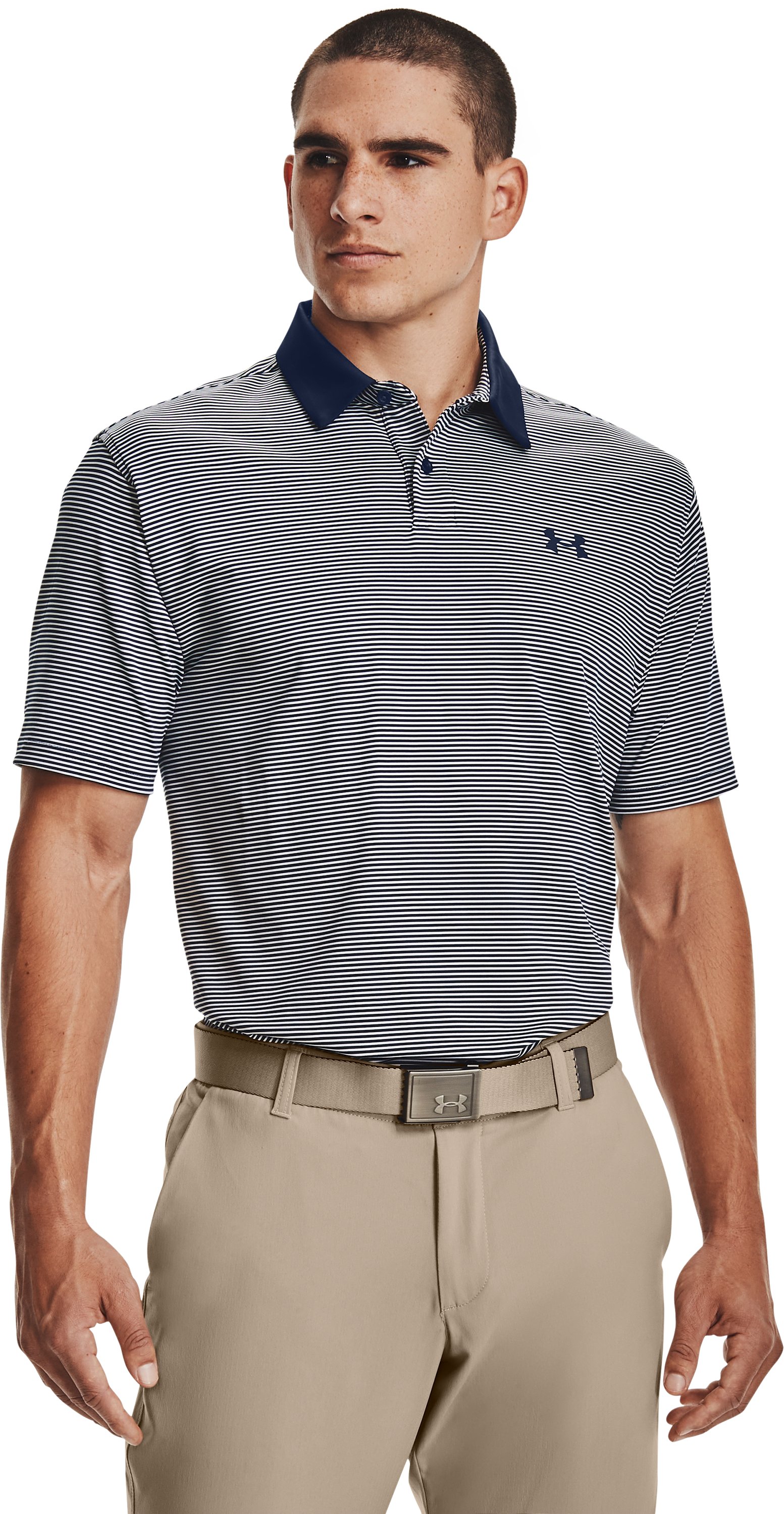 UA Performance Stripe Men's Polo 2