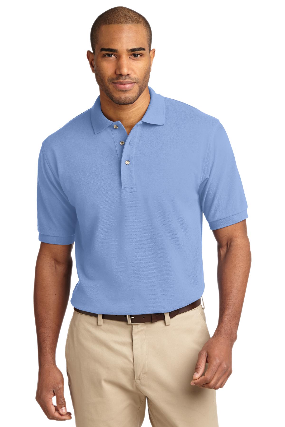 Port Authority Heavyweight Cotton Pique Polo. K420 8