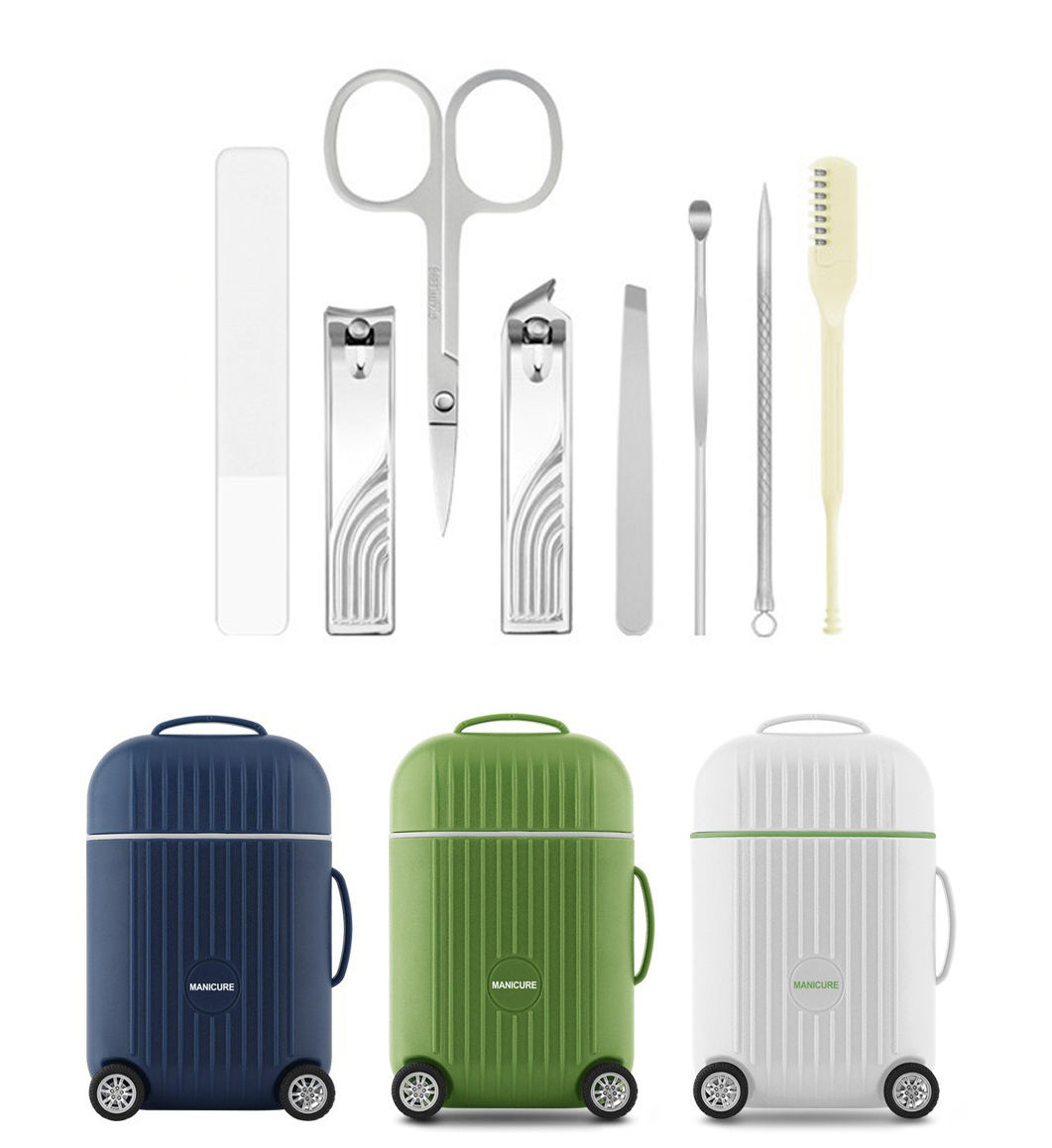 Luggage Shaped Manicure Set 2