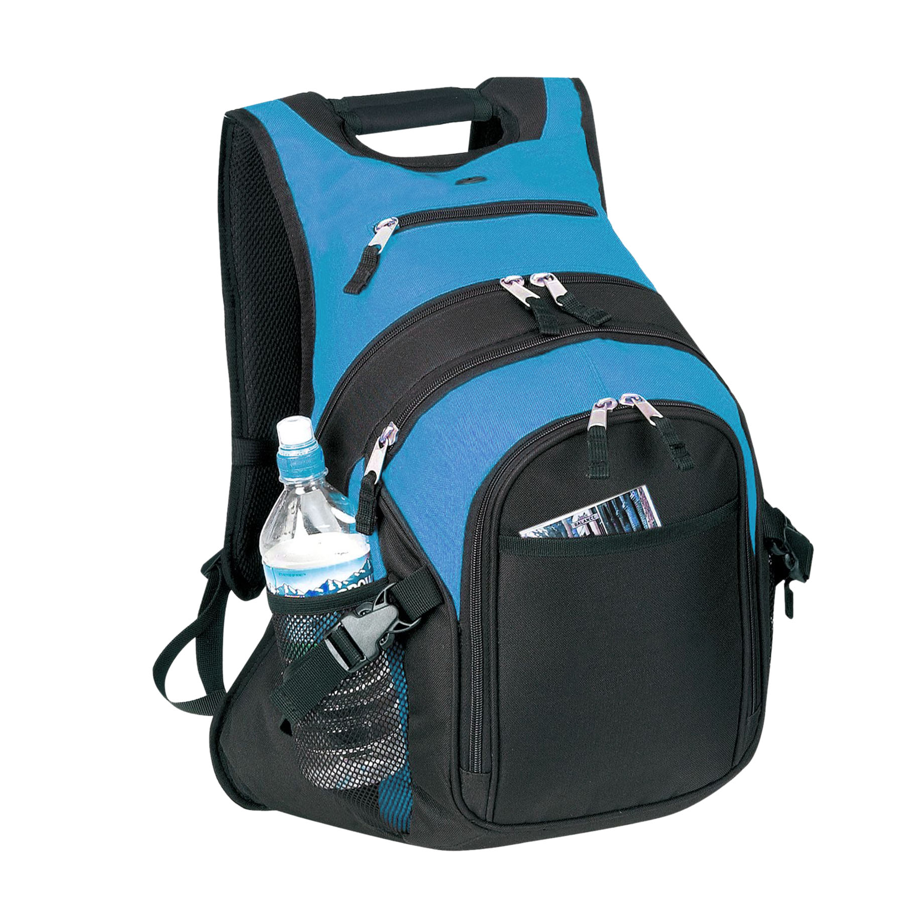 600D polyester Deluxe Computer Backpack 5
