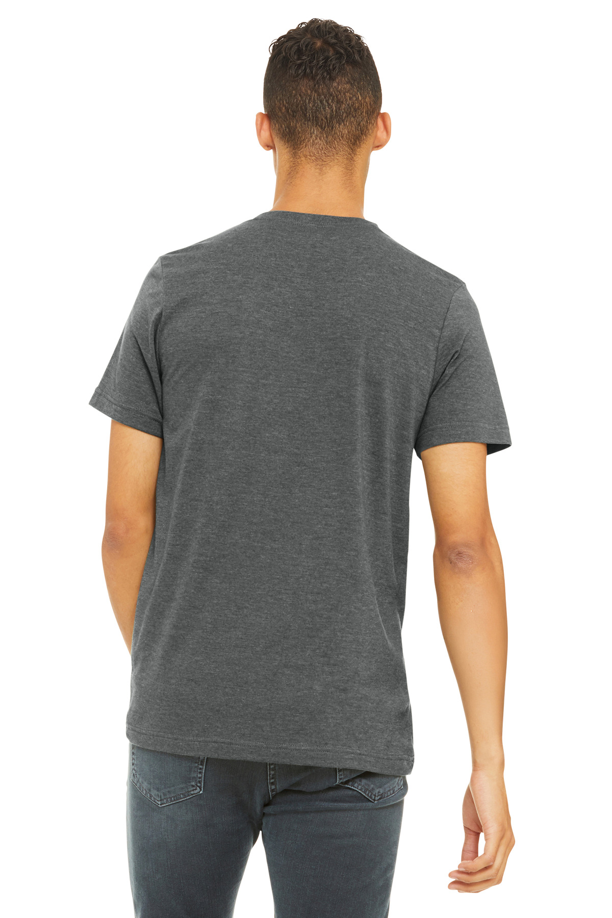 BELLA+CANVAS Unisex Heather CVC Short Sleeve Tee. BC3001CVC 23