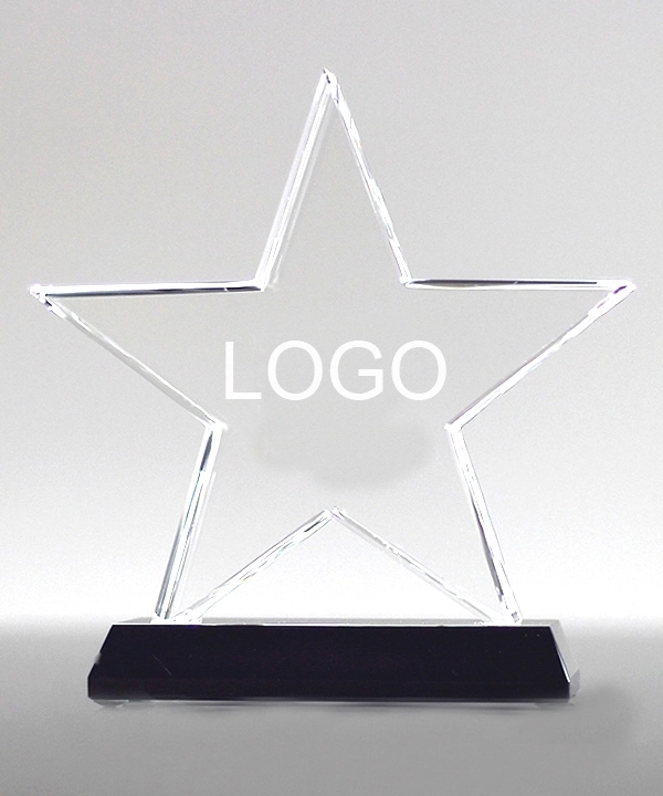 Signature Crystal Star Award 3
