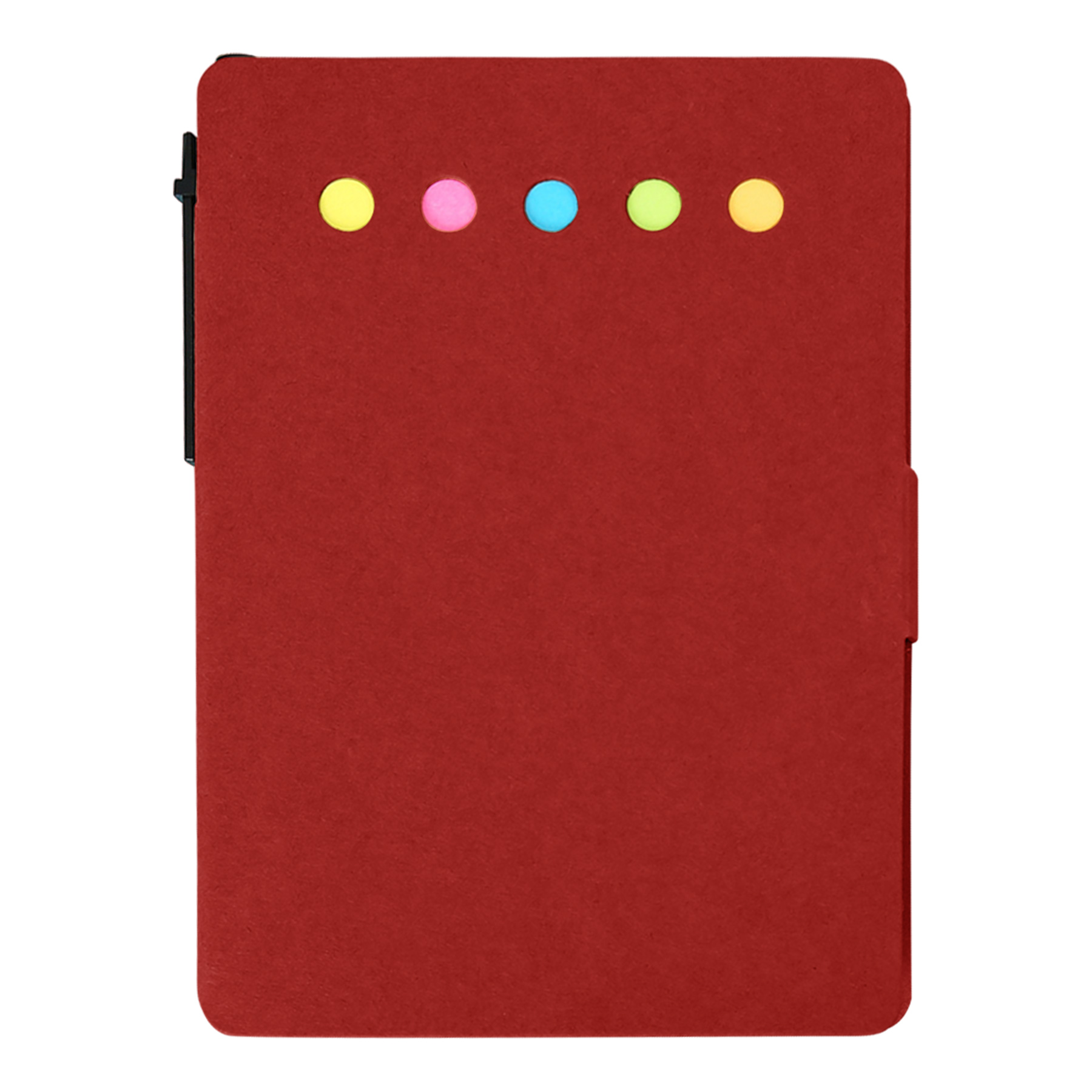 Kraft Paper Sticky Notebook With Pen 5