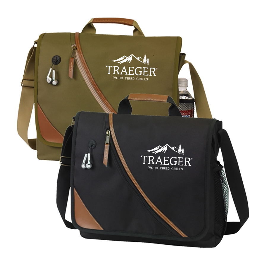 UrbanTrek Deluxe Executive Crossbody Bag with Audio Port 6