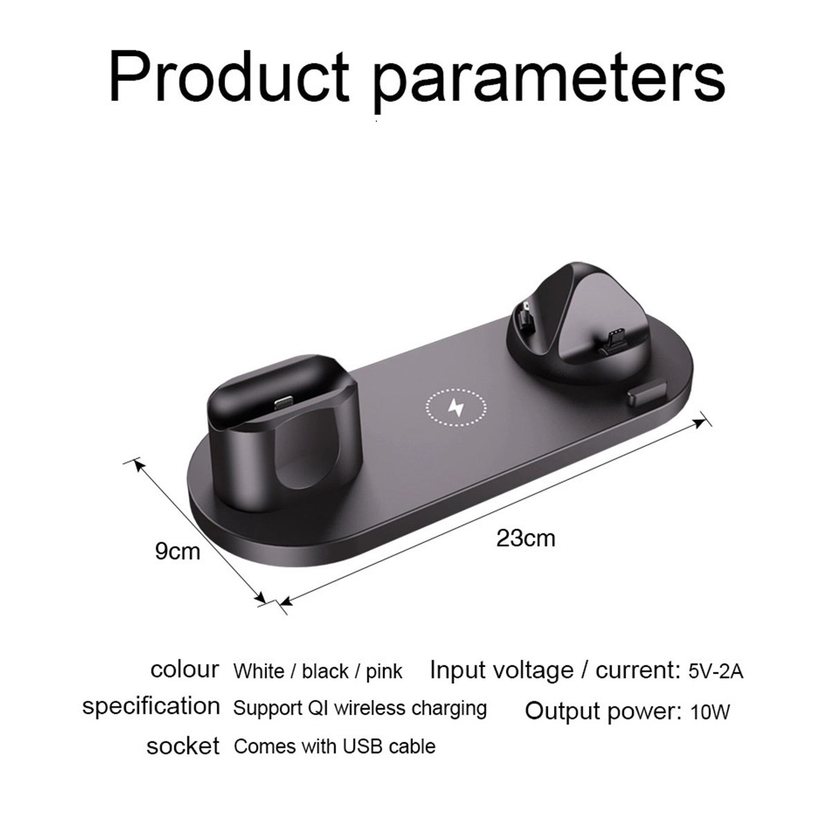 4 in 1 Multifunctional Wireless Charger Stand 4