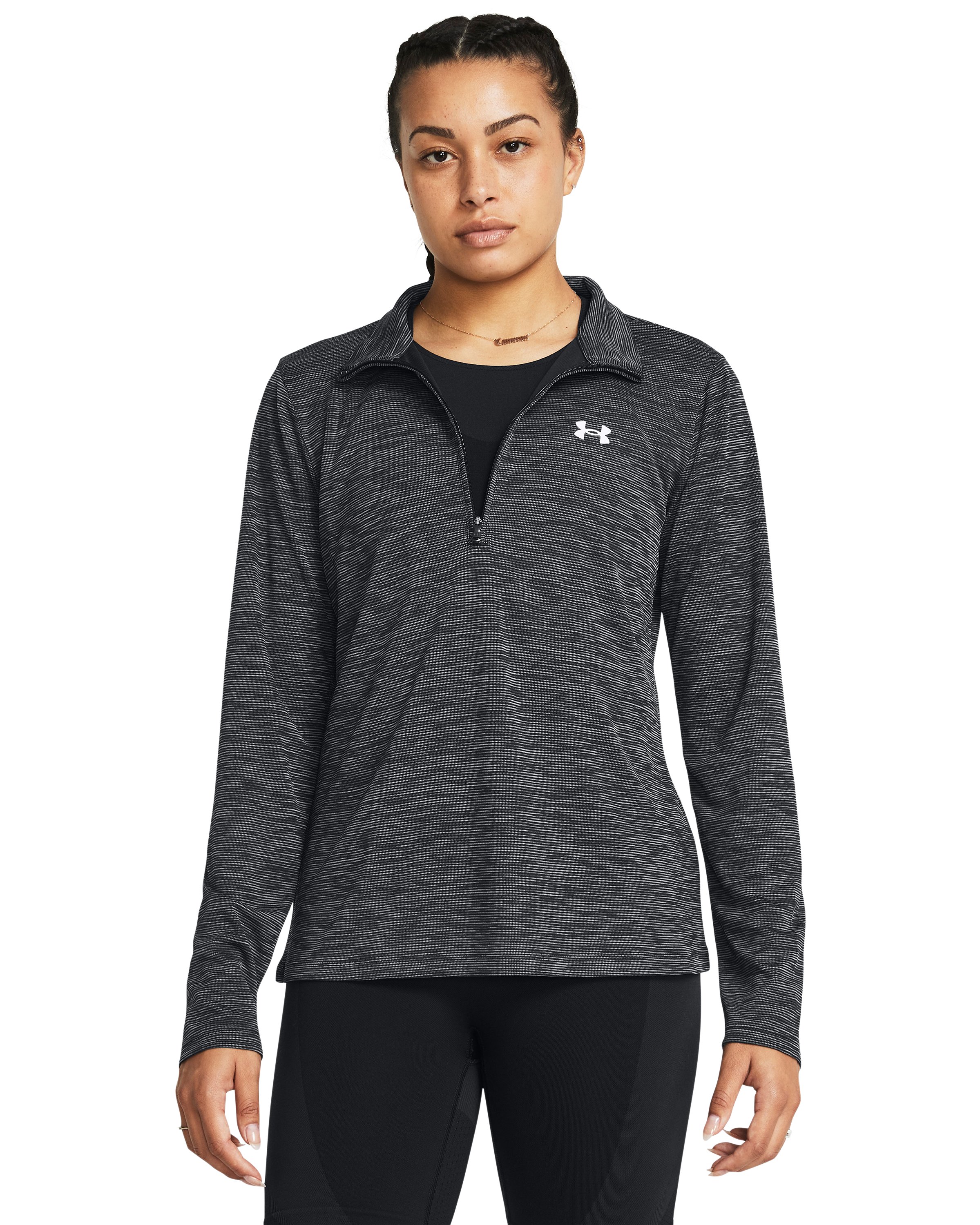 UA Tech Textured Women's  Zip 5