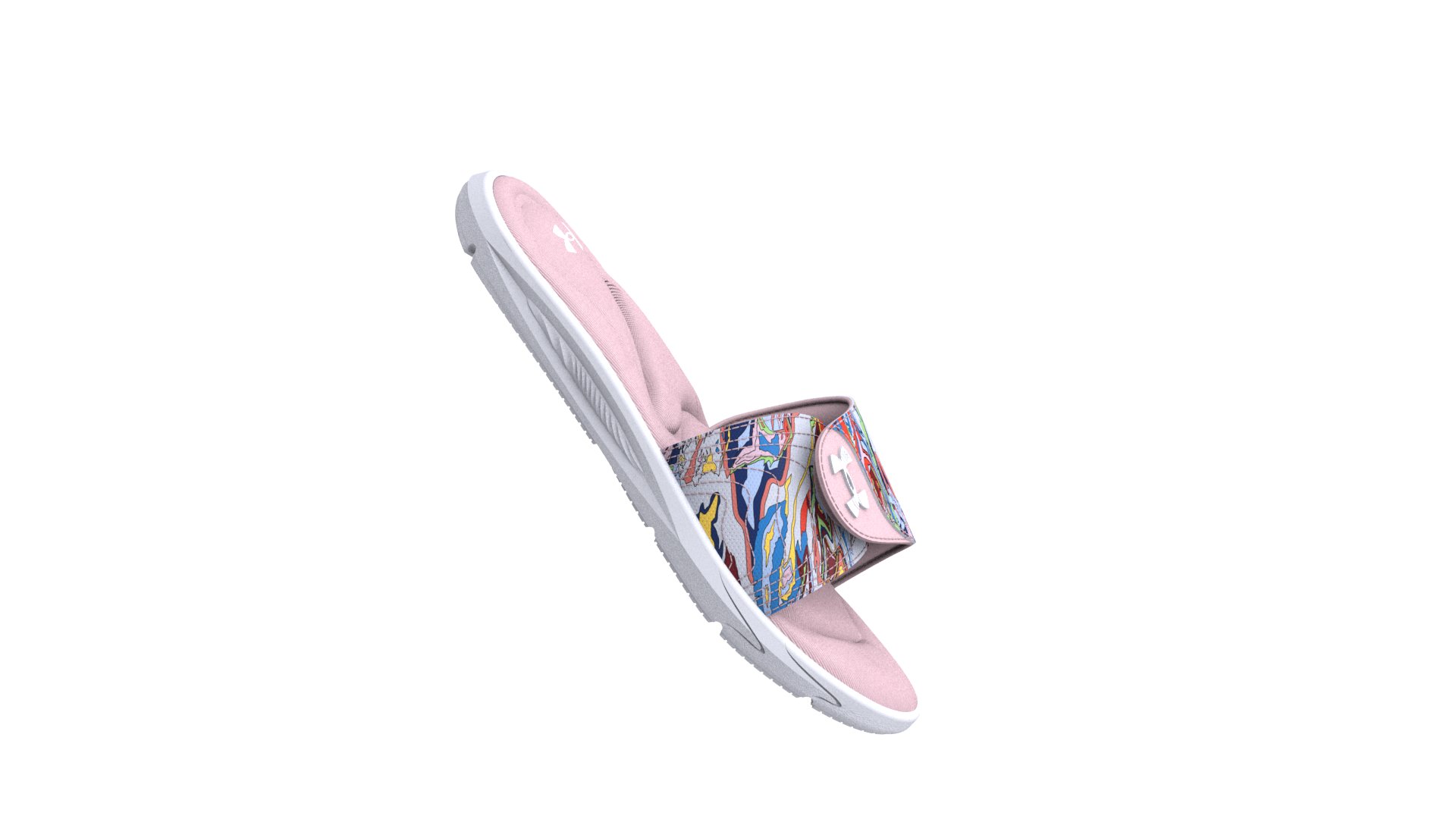 UA Ignite VI Graphic Strap Women's Slides 23