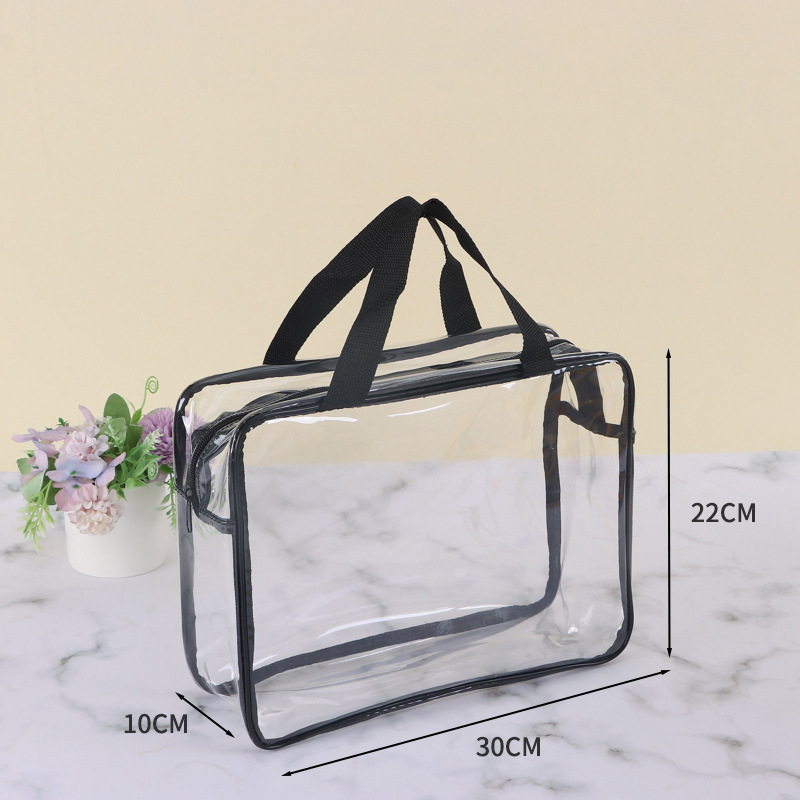 Clear Tote Bag With Zipper 6