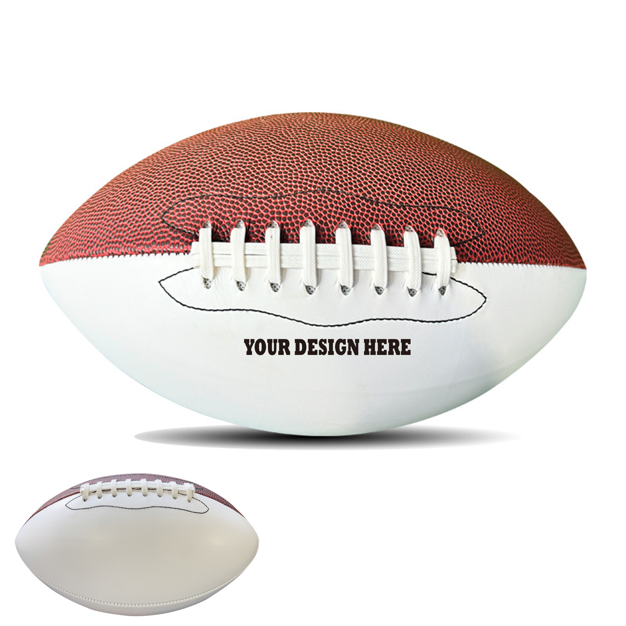 MOQ 50 Practice Football with Personalized Design 2