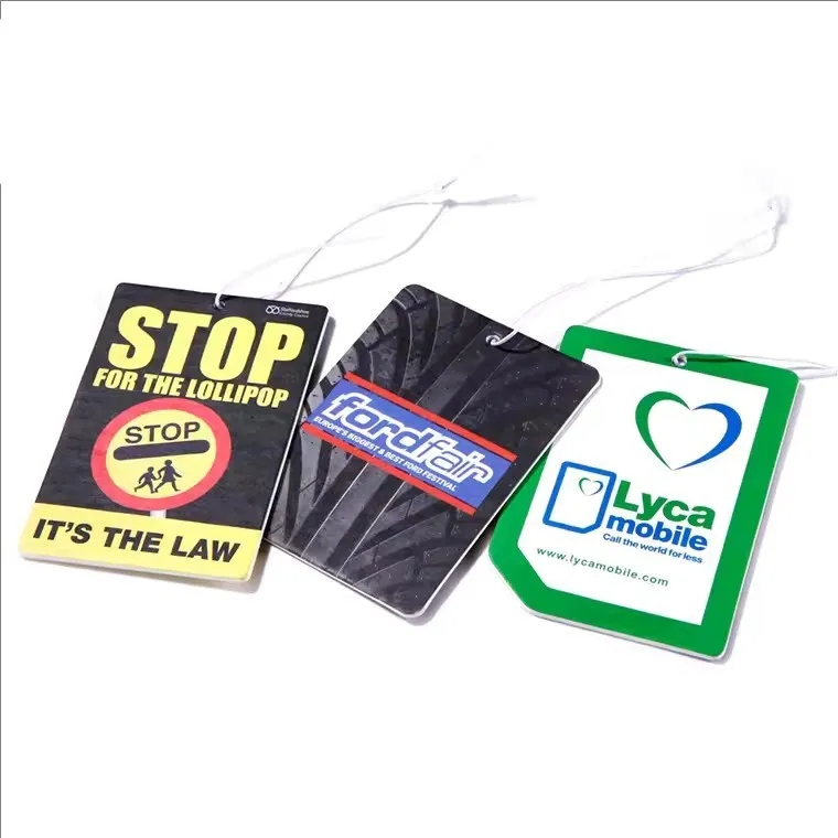 Rectangle Custom Paper Air Freshener 4