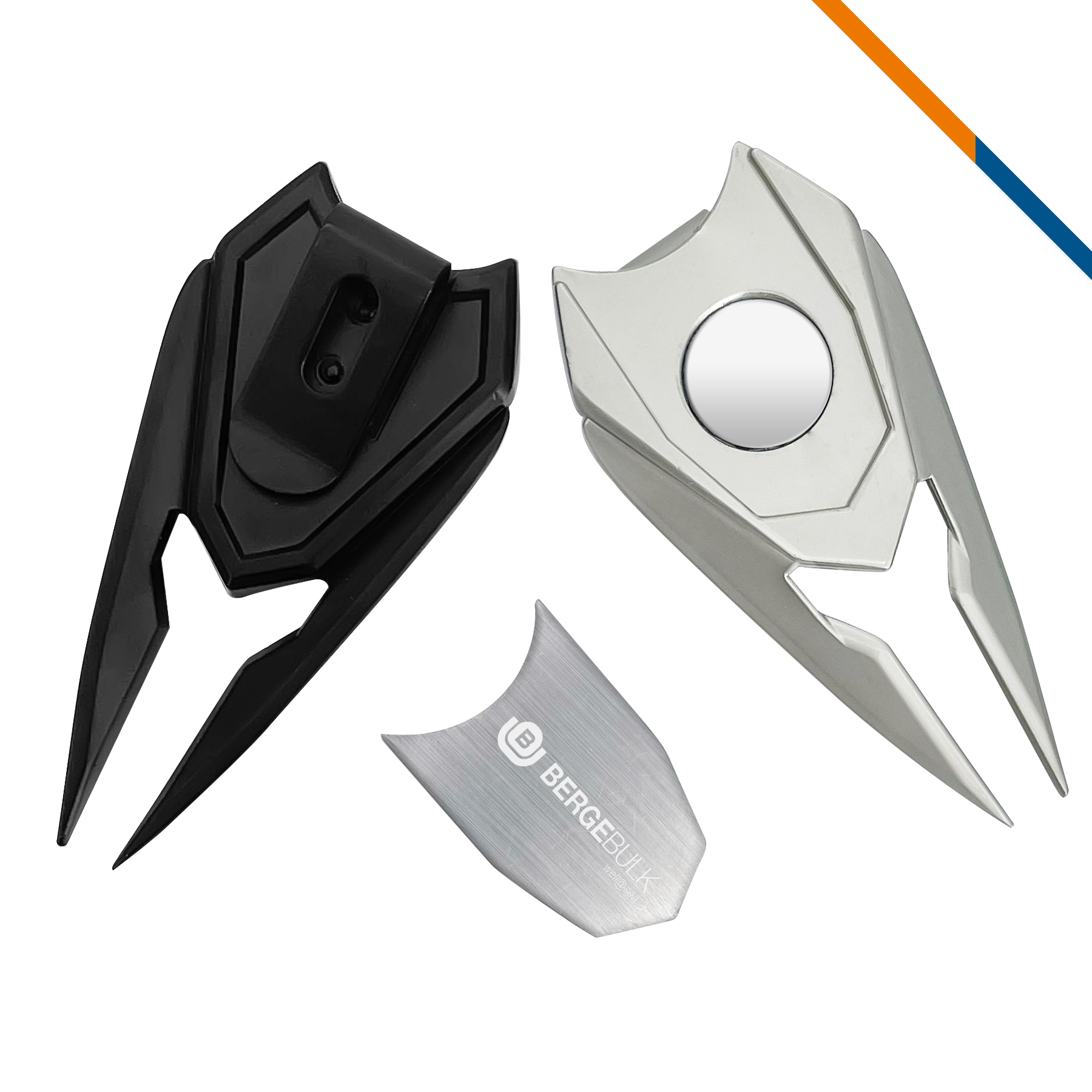 Tecco 6in1 Ball Marker Golf Divot Tool 6