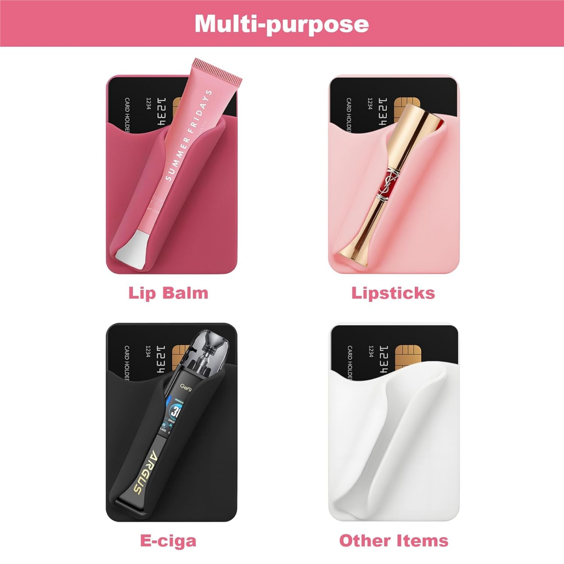 Phone Card and Lip Balm Holder 2