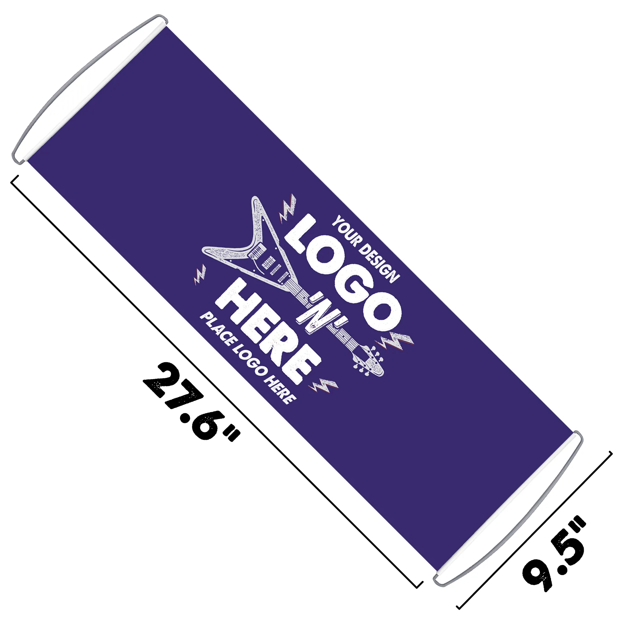 PET Retractable Hand Roll Banner 2