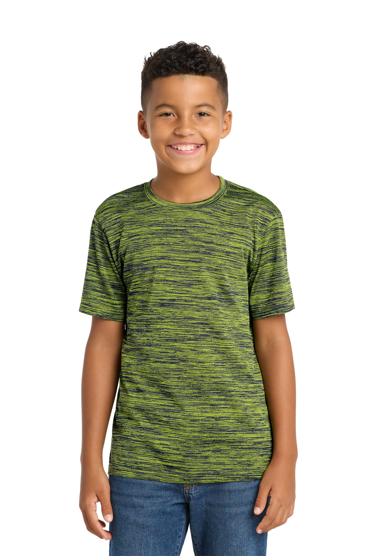 Sport-Tek Youth PosiCharge Electric Heather Tee. YST390 16